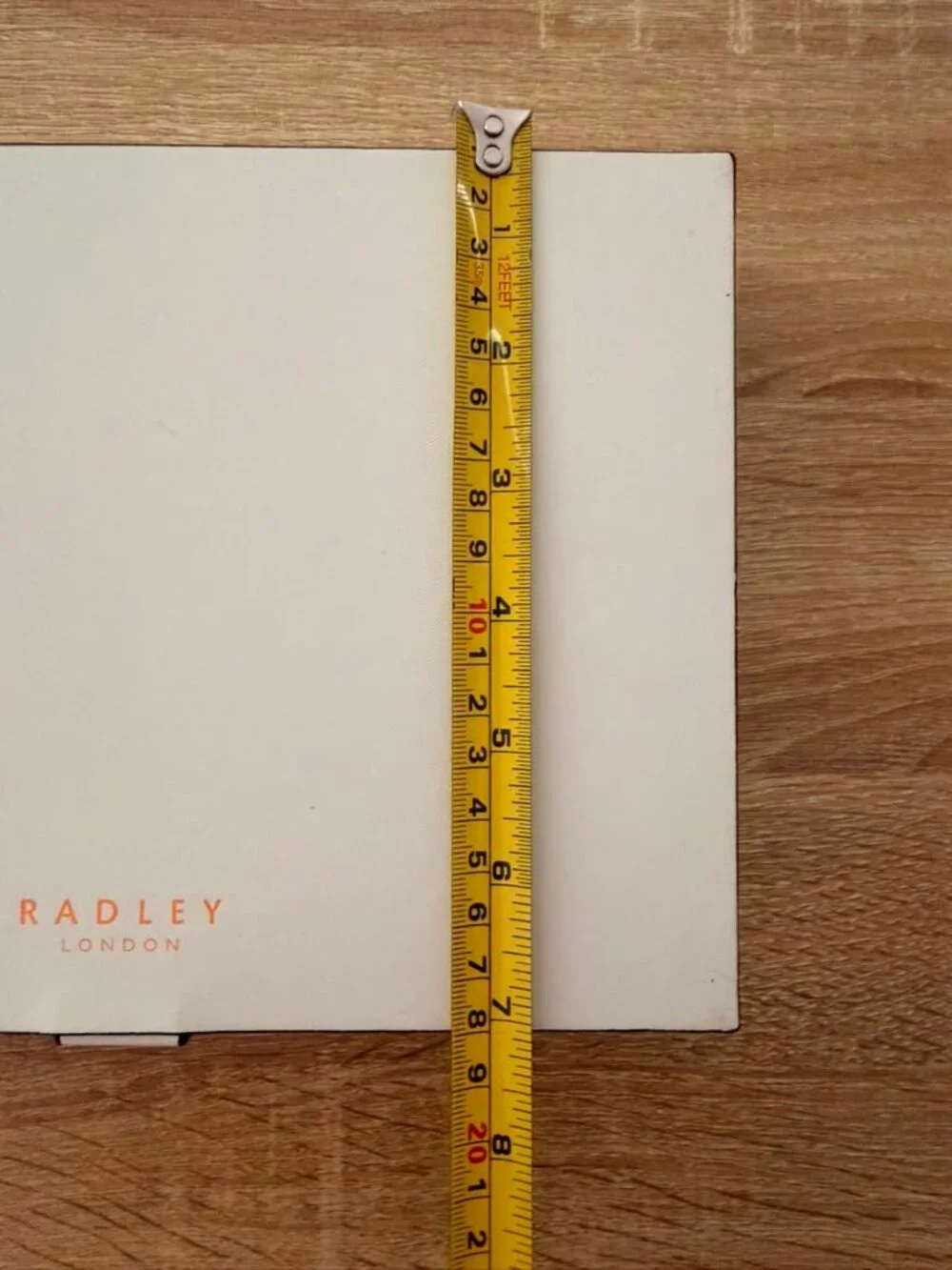 Radley London White Faux Leather Jewelry Travel Organizer Case